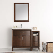 Load image into Gallery viewer, Fresca Cambridge 42" Antique Coffee Traditional Bathroom Vanity w/ Mirror- Fresca