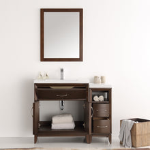 Load image into Gallery viewer, Fresca Cambridge 42" Antique Coffee Traditional Bathroom Vanity w/ Mirror- Fresca