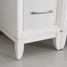 Load image into Gallery viewer, Fresca Cambridge 96" White Double Sink Traditional Bathroom Vanity w/ Mirrors- Fresca