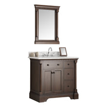 Load image into Gallery viewer, Fresca Kingston 37&quot; Antique Coffee Traditional Bathroom Vanity w/ Mirror- Fresca