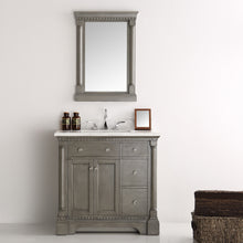 Load image into Gallery viewer, Fresca Kingston 37&quot; Antique Silver Traditional Bathroom Vanity w/ Mirror- Fresca