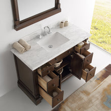 Load image into Gallery viewer, Fresca Kingston 49" Antique Coffee Traditional Bathroom Vanity w/ Mirror- Fresca