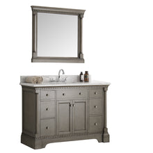 Load image into Gallery viewer, Fresca Kingston 49" Antique Silver Traditional Bathroom Vanity w/ Mirror- Fresca