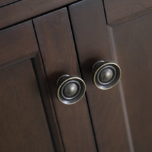 Load image into Gallery viewer, Fresca Kingston 61&quot; Antique Coffee Double Sink Traditional Bathroom Vanity w/ Mirrors- Fresca