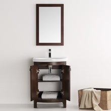 Load image into Gallery viewer, Fresca Greenwich 24&quot; Antique Coffee Traditional Bathroom Vanity- Fresca