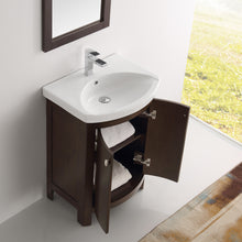 Load image into Gallery viewer, Fresca Greenwich 24&quot; Antique Coffee Traditional Bathroom Vanity- Fresca
