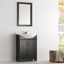 Load image into Gallery viewer, Fresca Hartford 24&quot; Black Traditional Bathroom Vanity- Fresca