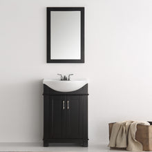 Load image into Gallery viewer, Fresca Hartford 24&quot; Black Traditional Bathroom Vanity- Fresca