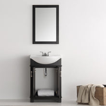 Load image into Gallery viewer, Fresca Hartford 24&quot; Black Traditional Bathroom Vanity- Fresca