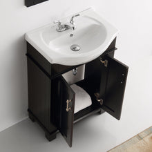 Load image into Gallery viewer, Fresca Hartford 24&quot; Black Traditional Bathroom Vanity- Fresca