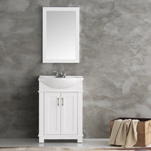 Load image into Gallery viewer, Fresca Hartford 24&quot; White Traditional Bathroom Vanity- Fresca