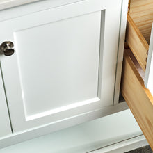 Load image into Gallery viewer, Fresca Manchester 42" White Traditional Bathroom Vanity w/ Mirror- Fresca