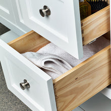 Load image into Gallery viewer, Fresca Manchester 48&quot; White Traditional Bathroom Vanity w/ Mirror- Fresca