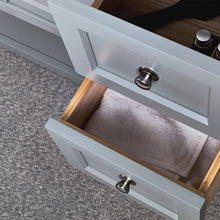 Load image into Gallery viewer, Fresca Manchester 60&quot; Gray Traditional Double Sink Bathroom Vanity w/ Mirrors- Fresca