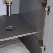 Load image into Gallery viewer, Fresca Windsor 24" Gray Textured Traditional Bathroom Vanity w/ Mirror- Fresca