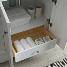 Load image into Gallery viewer, Fresca Windsor 24" Matte White Traditional Bathroom Vanity w/ Mirror- Fresca