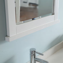 Load image into Gallery viewer, Fresca Windsor 24" Matte White Traditional Bathroom Vanity w/ Mirror- Fresca