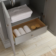 Load image into Gallery viewer, Fresca Windsor 36" Gray Textured Traditional Bathroom Vanity w/ Mirror- Fresca