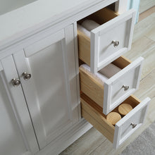 Load image into Gallery viewer, Fresca Windsor 36" Matte White Traditional Bathroom Vanity w/ Mirror- Fresca