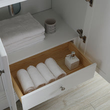 Load image into Gallery viewer, Fresca Windsor 36" Matte White Traditional Bathroom Vanity w/ Mirror- Fresca