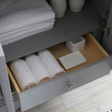 Load image into Gallery viewer, Fresca Windsor 48&quot; Gray Textured Traditional Bathroom Vanity w/ Mirror- Fresca