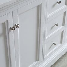 Load image into Gallery viewer, Fresca Windsor 48&quot; Matte White Traditional Bathroom Vanity w/ Mirror- Fresca