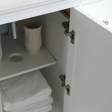 Load image into Gallery viewer, Fresca Windsor 48&quot; Matte White Traditional Bathroom Vanity w/ Mirror- Fresca