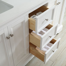 Load image into Gallery viewer, Fresca Windsor 72&quot; Matte White Traditional Double Sink Bathroom Vanity w/ Mirrors- Fresca