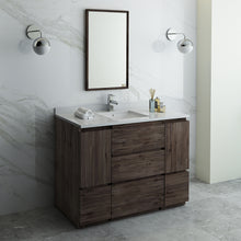 Load image into Gallery viewer, Fresca Formosa 48&quot; Floor Standing Modern Bathroom Vanity w/ Mirror- Fresca