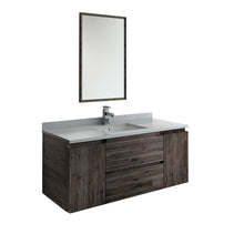 Load image into Gallery viewer, Fresca Formosa 48&quot; Wall Hung Modern Bathroom Vanity w/ Mirror- Fresca