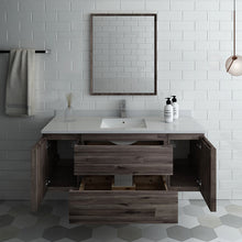 Load image into Gallery viewer, Fresca Formosa 54&quot; Wall Hung Modern Bathroom Vanity w/ Mirror- Fresca