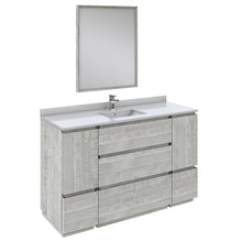 Load image into Gallery viewer, Fresca Formosa 54&quot; Floor Standing Modern Bathroom Vanity w/ Mirror in Ash- Fresca