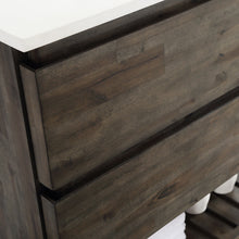 Load image into Gallery viewer, Fresca Formosa 48&quot; Floor Standing Double Sink Modern Bathroom Vanity w/ Open Bottom &amp; Mirrors- Fresca