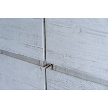 Load image into Gallery viewer, Fresca Formosa 60&quot; Floor Standing Double Sink Modern Bathroom Vanity w/ Open Bottom &amp; Mirrors in Rustic White- Fresca