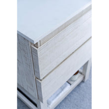 Load image into Gallery viewer, Fresca Formosa 84&quot; Floor Standing Double Sink Modern Bathroom Vanity w/ Open Bottom &amp; Mirrors in Rustic White- Fresca