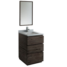 Load image into Gallery viewer, Fresca Formosa 24&quot; Floor Standing Modern Bathroom Vanity w/ Mirror- Fresca
