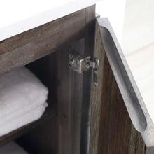 Load image into Gallery viewer, Fresca Formosa 24&quot; Floor Standing Modern Bathroom Vanity w/ Open Bottom &amp; Mirror- Fresca