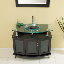 Load image into Gallery viewer, Fresca Contento 40&quot; Espresso Modern Bathroom Vanity w/ Mirror- Fresca