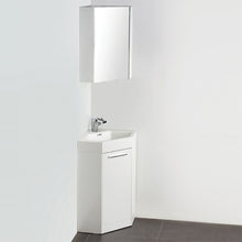Load image into Gallery viewer, Fresca Coda 18&quot; White Modern Corner Bathroom Vanity- Fresca