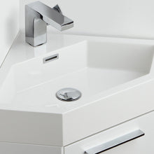 Load image into Gallery viewer, Fresca Coda 18&quot; White Modern Corner Bathroom Vanity- Fresca