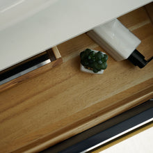 Load image into Gallery viewer, Fresca Lucera 30&quot; Royal Blue Wall Hung Vessel Sink Modern Bathroom Vanity w/ Medicine Cabinet- Fresca