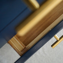 Load image into Gallery viewer, Fresca Lucera 42&quot; Royal Blue Wall Hung Vessel Sink Modern Bathroom Vanity w/ Medicine Cabinet- Fresca