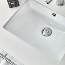 Load image into Gallery viewer, Fresca Lucera 42" White Wall Hung Undermount Sink Modern Bathroom Vanity w/ Medicine Cabinet- Fresca