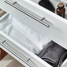 Load image into Gallery viewer, Fresca Lucera 42" White Wall Hung Vessel Sink Modern Bathroom Vanity w/ Medicine Cabinet- Fresca