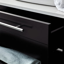 Load image into Gallery viewer, Fresca Lucera 60&quot; Espresso Wall Hung Single Vessel Sink Modern Bathroom Vanity w/ Medicine Cabinet- Fresca