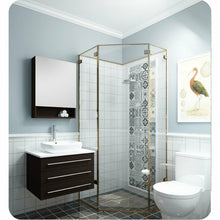 Load image into Gallery viewer, Fresca FVN6183ES-VSL Modello 32&quot; Espresso Wall Hung Modern Bathroom Vanity with Medicine Cabinet- Fresca