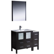 Load image into Gallery viewer, Fresca Torino 42" Espresso Modern Bathroom Vanity w/ Side Cabinet &amp; Integrated Sink- Fresca
