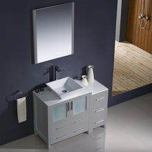 Load image into Gallery viewer, Fresca Torino 42" Gray Modern Bathroom Vanity w/ Side Cabinet &amp; Vessel Sink- Fresca