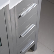 Load image into Gallery viewer, Fresca Torino 48&quot; Gray Modern Bathroom Vanity w/ Side Cabinet &amp; Integrated Sink- Fresca
