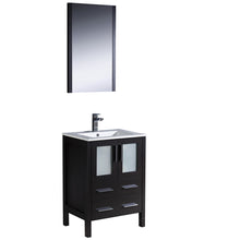 Load image into Gallery viewer, Fresca Torino 24&quot; Espresso Modern Bathroom Vanity w/ Integrated Sink- Fresca